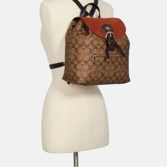 Coach Kleo backpack with matching wallet - Picture 2 of 11